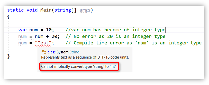 var value initialization