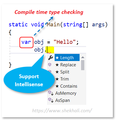 var keyword in C#