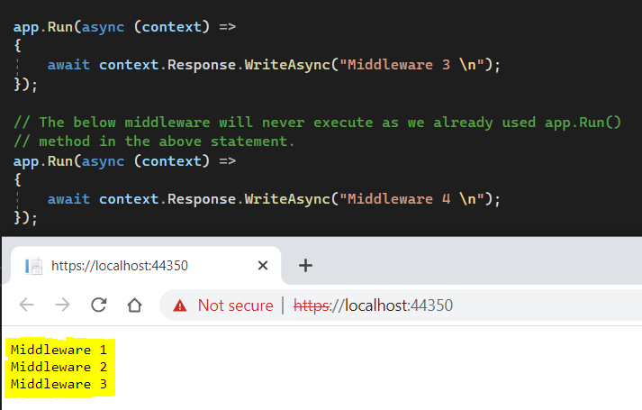 app.Run middleware in aspnet core