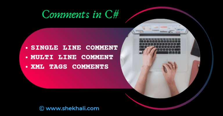 Comments in c single line multiline and xml comments shekh ali s blog