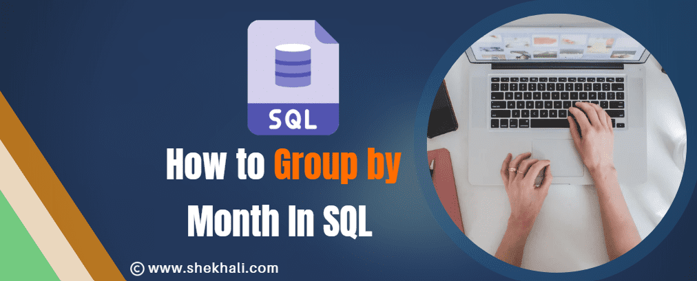 group by month in sql