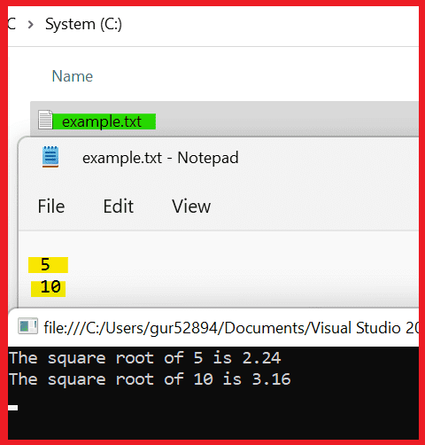 static class example