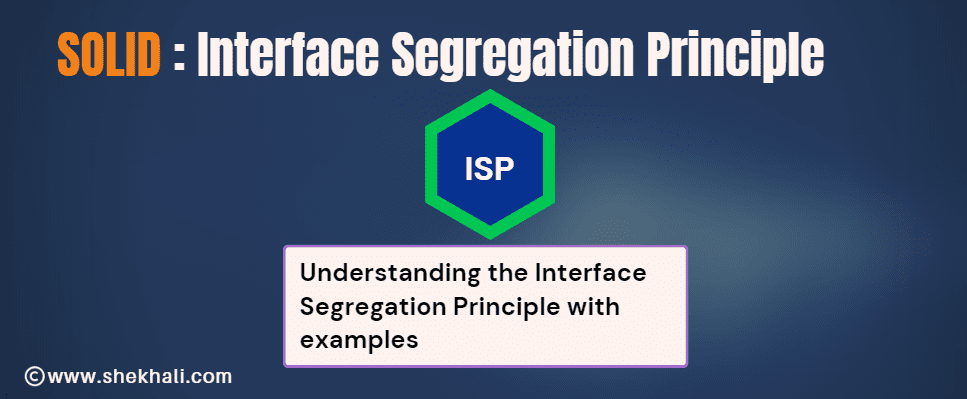 csharp interface segregation principle