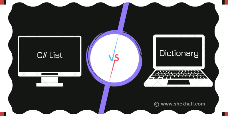 list vs dictionary in csharp